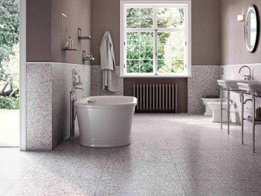 Керамогранит TERRAZZO BEIGE LAPPATO (12574631) 75.5x75.5 от Casalgrande Padana (Италия)