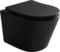 Унитаз подвесной с сиденьем микролифт Ceramica Nova Balearica CN6000MB безободковый