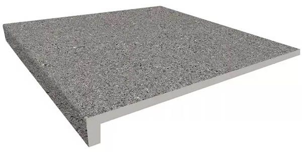 Фронтальная ступень PELDANO RECTO MILAN GRIS ANTISLIP 33x33x3 от Exagres (Испания)