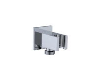 Смесители CEZARES CZR-AI12-01 Штуцер с держателем ручного душа, хром