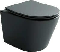 Унитаз подвесной с сиденьем микролифт Ceramica Nova Balearica CN6000MDH безободковый