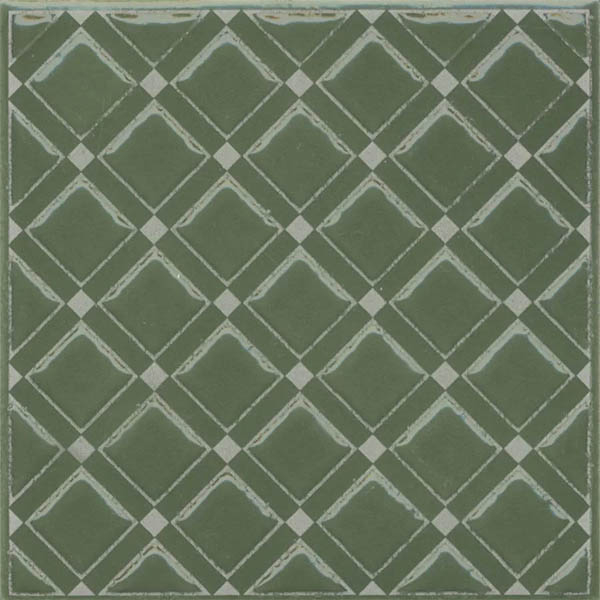 Декор Бахия 1 зелёный глянцевый (KMD3STA015GN) 9.8x9.8x0.7 от Kerama Marazzi (Россия)
