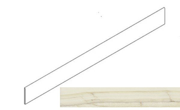 Плинтус AESTHETICA BATTISCOPA WILDE RETT 10MM (79210) 6.5x120 от AVA Ceramica (Италия)