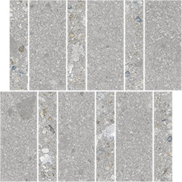 Мозаика PANGEA Mosaico Amasia AB|C Ceniza 30x30 от Vives Ceramica (Испания)