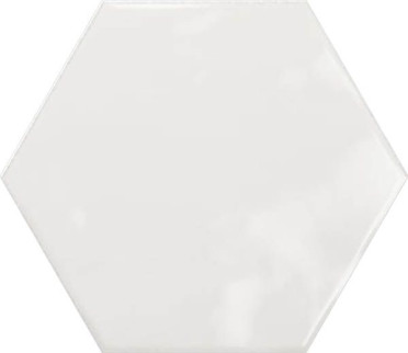 Настенная плитка GEOMETRY HEX WHITE GLOSSY 15x17.3 от Ribesalbes (Испания)