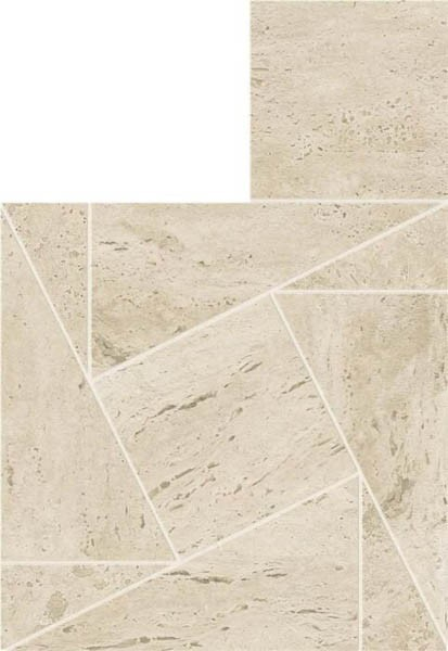 Мозаика Marvel Travertine Pearl Mosaico Tessellation (AF9I) 22x26 от Atlas Concorde (Италия)