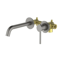 Смеситель для раковины Aquatek Европа AQ1313BGM оружейная сталь