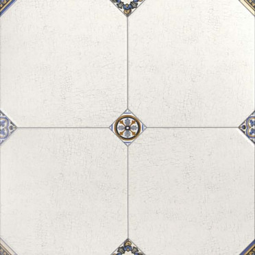 Керамогранит Manises Decor Blanco 58x58 от El Molino (Испания)