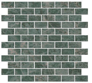 Декор Эвора мозаичный зеленый глянцевый (MM13123) 32x30x11 от Kerama Marazzi (Россия)