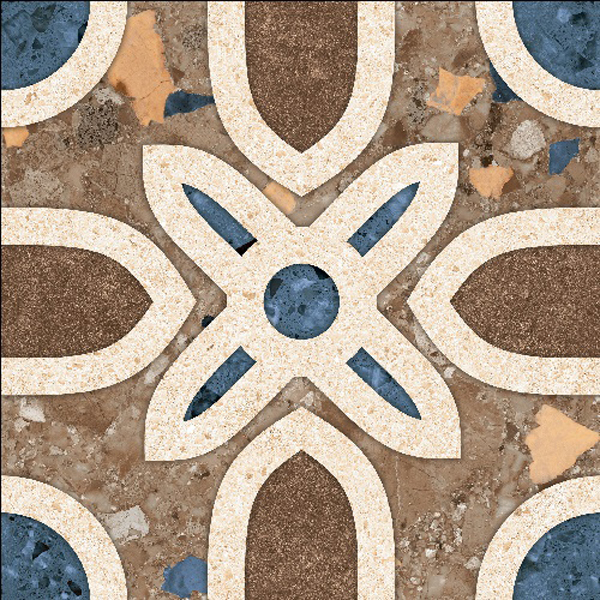 Керамогранит ROCK FLORIDA ZINC MATT IT (ITL84715) 40x40 от Gresant (Индия)