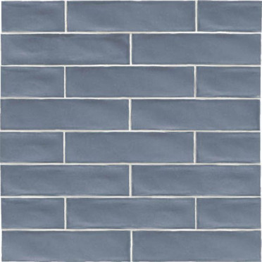 Настенная плитка Backstage Original Blu Brillo 7.5x30 от Mainzu (Испания)