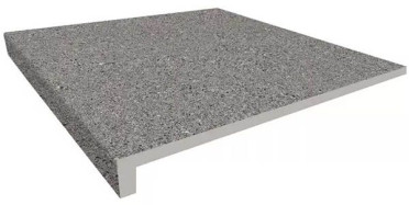 Фронтальная ступень PELDANO RECTO MILAN GRIS ANTISLIP 33x33x3 от Exagres (Испания)