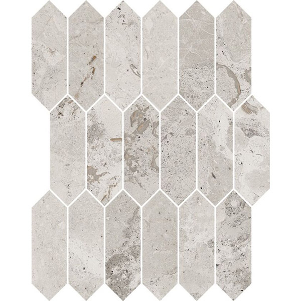 Мозаика Karnis Mosaico Losanga Silver Matt (97440) 30x38 от Cerdomus (Италия)