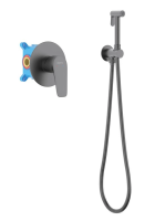 Гигиенический душ Aquatek Бетта AQ1119BGM оружейная сталь