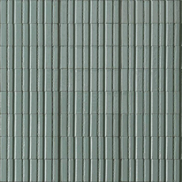 Керамогранит Glace Struttura 3D Raye Turchese Glossy (RAEP) 7.5x20 от Ragno (Италия)