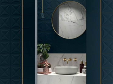 Бордюр 4D Profile Gold Rose 2x80 от Marca Corona (Италия)