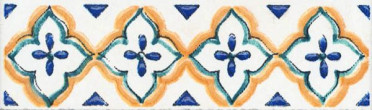 Настенный бордюр STG\A495\1146 Капри майолика 9.9x3 от Kerama Marazzi (Россия)
