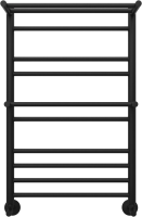Полотенцесушитель водяной 500x800 Aquatek Альфа AQ RRP1080BL черный