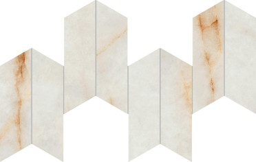 Мозаика Marvel Diva Ice Crystal Mosaico Chevron Velvet (AYD2) 17.5x46.3 от Atlas Concorde (Италия)