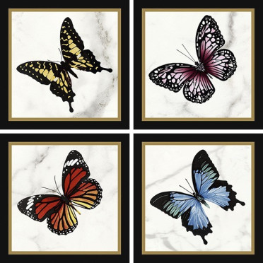 Декор Victorian Marble Wht Btfy 45 Sqr Gls 7R (K1222MK0D0) 20x20 от Villeroy & Boch (Германия)