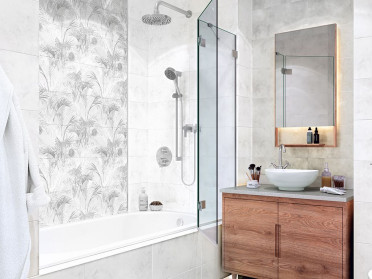 Настенная плитка Konor White (WT9KON00) 24.9x50x7.5 от New Trend (Россия)