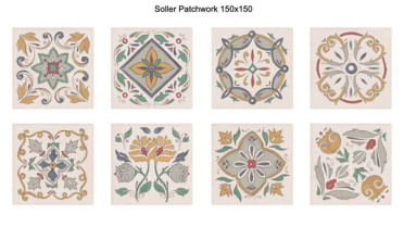 Настенная плитка Soller Patchwork 15x15 от Eletto Ceramica (Россия)