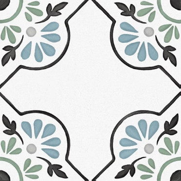 Керамогранит Ponza Petals matt (ENPTR6026MT2020) 20x20x0.8 от Ennface (Индия)