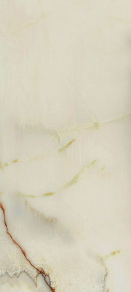 Керамогранит BIJOUX ONYX BLANCHE GLOSSY RET (766090) 80x180 от REX Ceramiche (Италия)