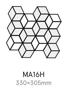 Мозаика Lazio Meno-P MA16H (Art##0007280) 33x30.5 от Nanogress (Китай)