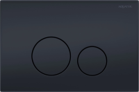 Кнопка смыва Aquatek KDI-0000037 черный матовый