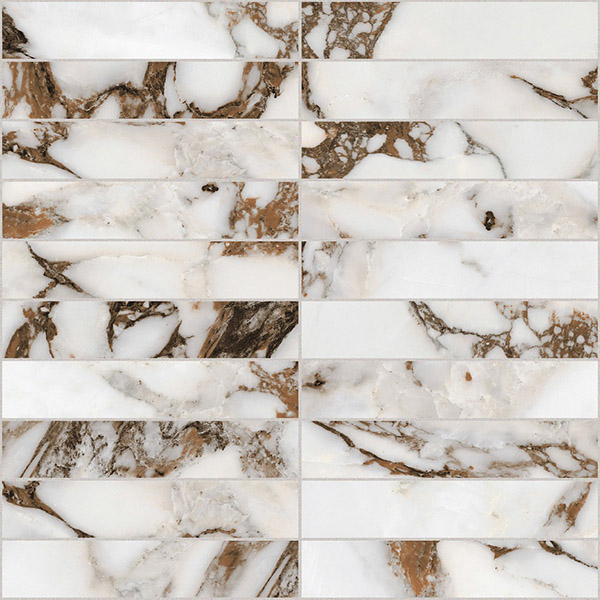 Мозаика BIJOUX BRECHE CAPRAIA GLO MOS (3x15) (767572) 30x30 от REX Ceramiche (Италия)