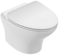 EDK102-00 Nouvelle Vague компакт чаша подвесного унитаза без обода, 48 x 39 x 41 см, белый