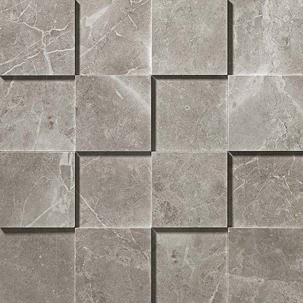 Мозаика Marvel Grey Fleury Mosaico 3D ADQA 30x30 от Atlas Concorde (Италия)