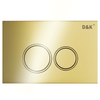 Кнопка смыва D&K Bayern DB1529007 золото