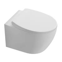 Унитаз подвесной с сиденьем микролифт Aquatek Сириус AQ1582T-00 безободковый