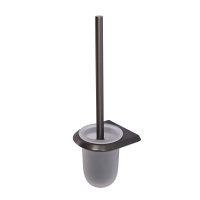 Ершик для унитаза Cezares Liner LINER-TBS-V-GM оружейная сталь