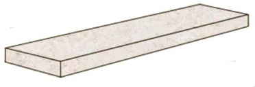 Угловая ступень POETRY STONE RELOADED ANGS.JURA WHITE NAT R (PF60017684) 32x120 от ABK Ceramiche (Италия)