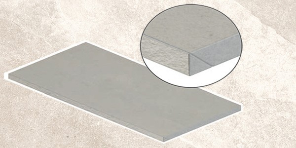 Фронтальная ступень SHALE SAND GRADONE ASSEMBLATO (SL02G6A) 30x60 от Italgraniti (Италия)