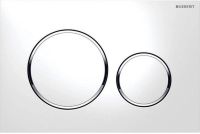 Кнопка смыва Geberit Sigma 20 115.882.KJ.1 белая/хром