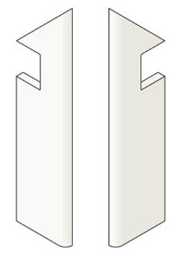 Спецэлемент Boost Stone Ivory Battiscopa Sag.Sx (A7NN) 7.2x30 от Atlas Concorde (Италия)