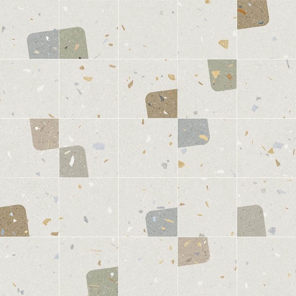 Декор CROCCANTE BARCHETTO MULTICOLOR (ARC_8062) 20x20 от Arcana Ceramica (Испания)