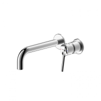 Встраиваемый смеситель настенный для раковины Bravat P8461217CP-ENG