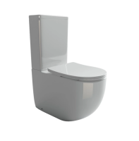 Унитаз-компакт напольный с бачком и сиденьем микролифт Ceramica Nova Metropol CN4001 безободковый