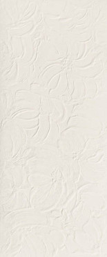 Настенная плитка 3D WALL PLASTER Bloom White (AHQV) 50x120 от Atlas Concorde (Италия)