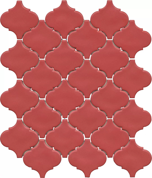 Мозаика Арабески Марокко красный матовый (KM2630M0061N) 26x30x0.7 от Kerama Marazzi (Россия)