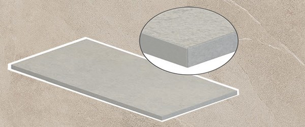 Фронтальная ступень SHALE TAUPE GRADONE COSTA LUCIDA (SL06G6S) 30x60 от Italgraniti (Италия)