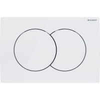 Кнопка смыва Geberit Delta 115.107.11.1 белая