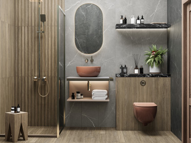 Настенная плитка Woodstyle Elm (WT93WOS11) 30x90x10.5 от Delacora (Россия)