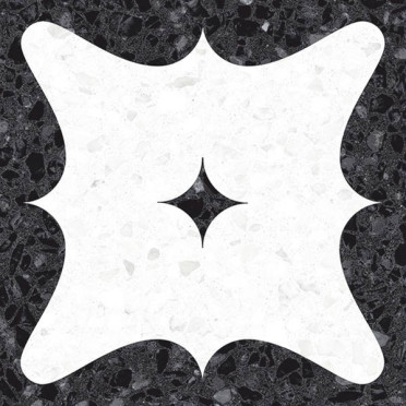 Керамогранит NIZA Lerici-R Carbon 20x20 от Vives Ceramica (Испания)