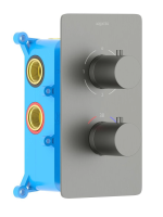 Смеситель для ванны Aquatek Европа AQ1393BGM оружейная сталь